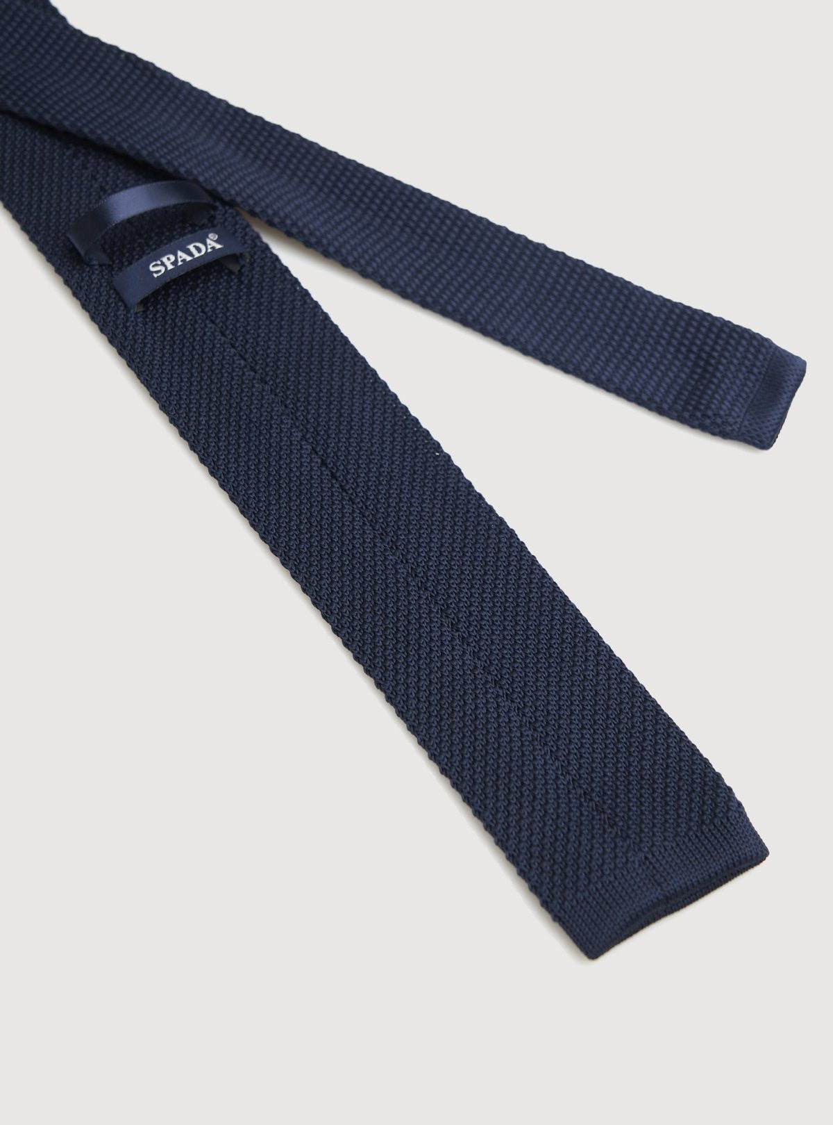 Cravatta in maglia fantasia pois